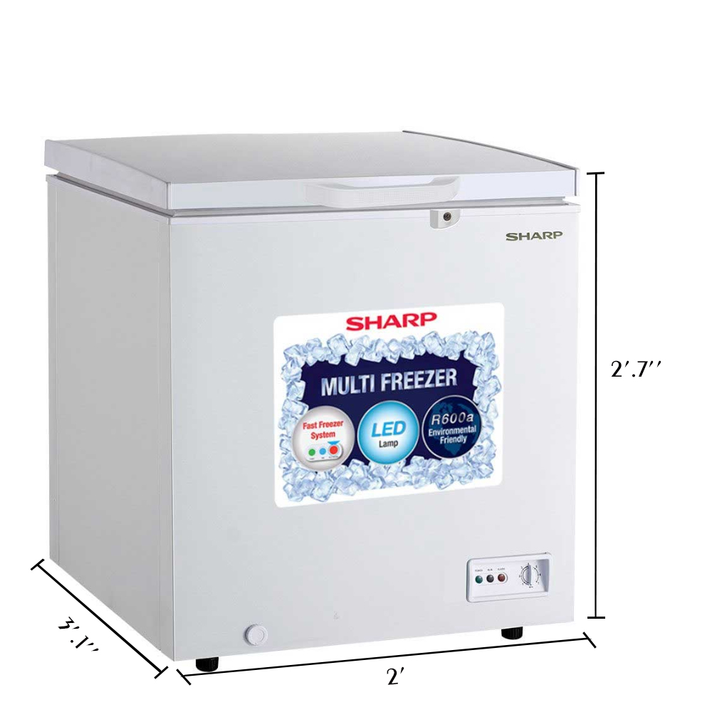 Sharp Chest Freezer 220L - SJC218 - Image 2