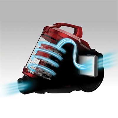 Sharp Bagless Vacuum Cleaner 1800W - ECC1819R - Image 2