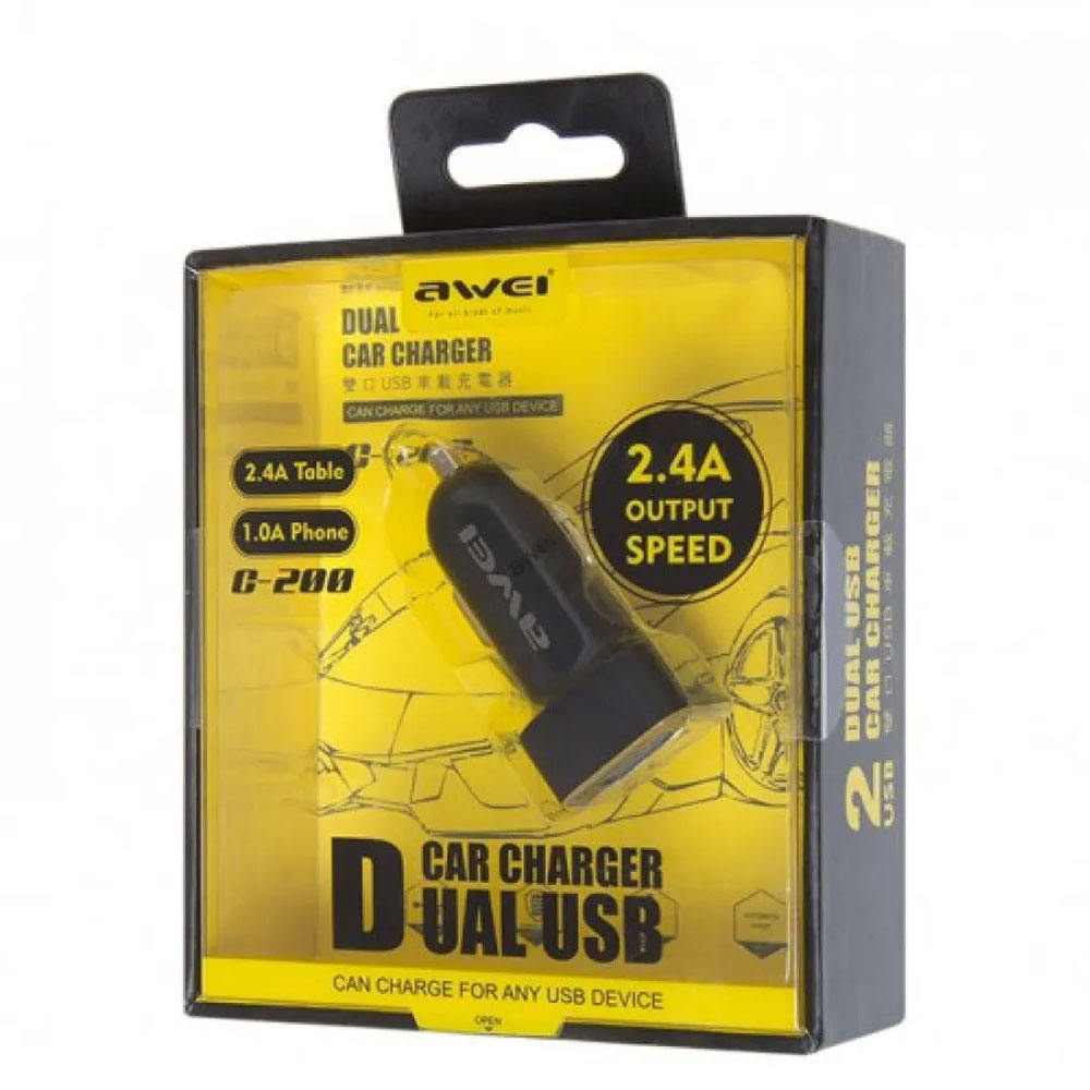 AWEI C-200 Car Charger - Image 2