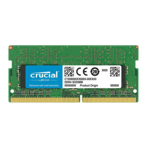 Crucial 8GB DDR4-2666 (PC4 21300) 260-Pin SODIMM  CL19 Laptop Memory - CT8G4SFS8266