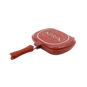 Adria Double Grill Pan 28cm Colour - RED