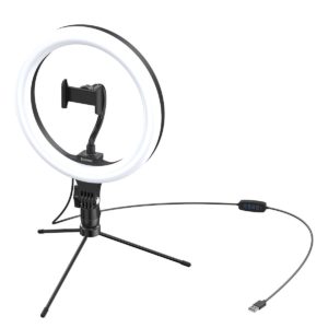 Baseus Live Stream Holder-table Stand (10-inch Light Ring)Black - CRZB10-A01