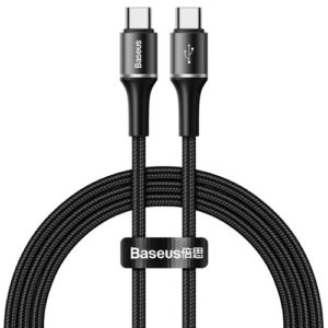 Baseus halo data cable Type-C PD2.0 60W (20V 3A) 1m Black - CATGH-J01
