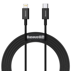Baseus Superior Series Fast Charging Data Cable Type-C to iP PD 20W 2m Black - CATLYS-C01