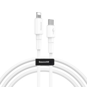 Baseus Mini White Cable Type-C to iP PD 20W 1m White - CATLSW-02