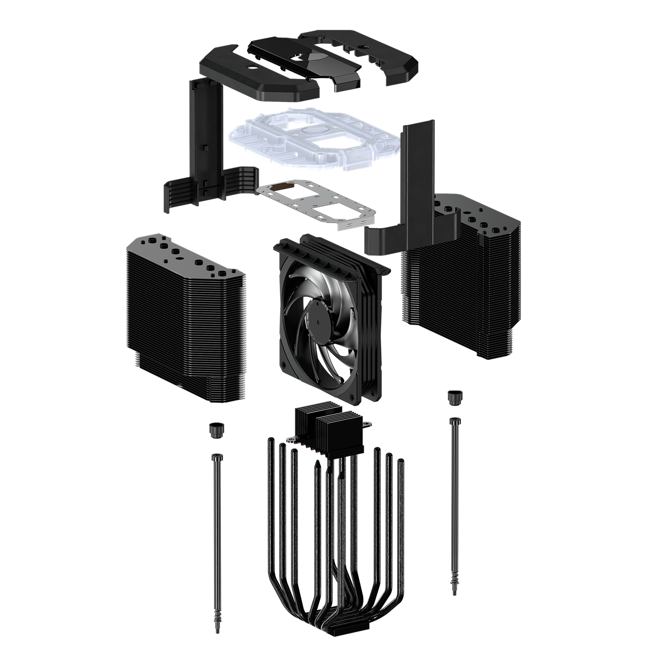 COOLER MASTER MASTERAIR MA620M ARGB CPU COOLER (5Y) - Image 5