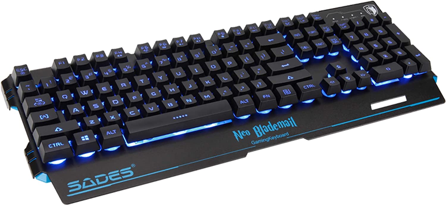 Sades Blademail RGB 104 KEY Gaming Keyboard SA-KB104S - Image 2