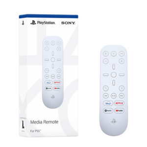 Official PlayStation 5 Media Remote controller for PS5 console navigation
