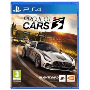 Project Cars 3 game box art for PlayStation 4