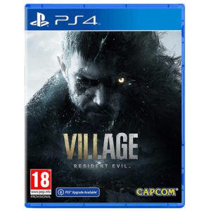 Resident Evil Village game box art for PlayStation 4 PAL version