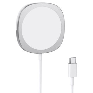 Hoco CW35 15W magnetic wireless charger mounted on a desk