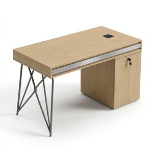 Foshan Office Table No:CO-8088/1.2 featuring a spacious desktop and professional finish for home or commercial offices