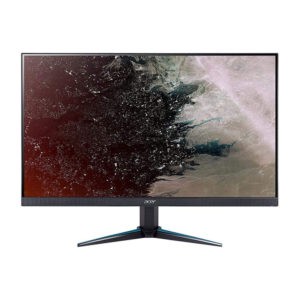 Acer 27 inch gaming monitor with adjustable stand and sleek black frame