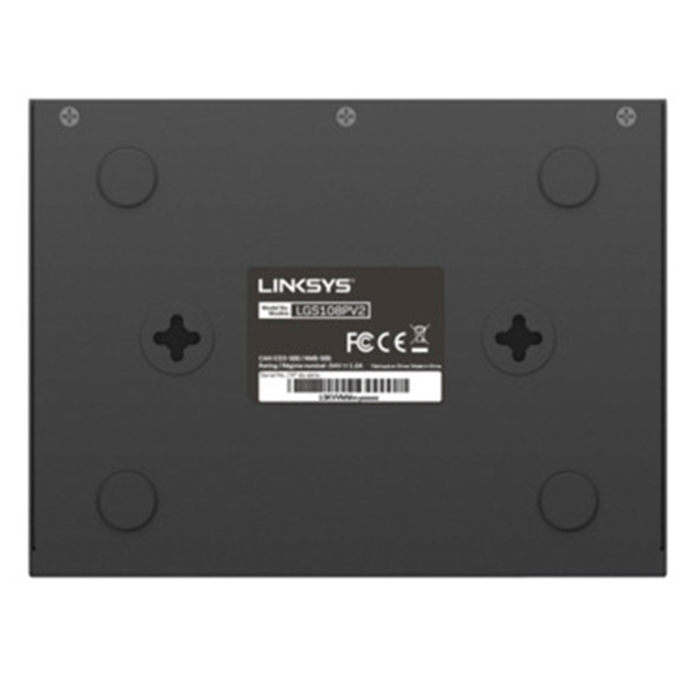 Linksys LGS108P 8-Port Business Desktop Gigabit PoE+ Switch MODEL: LGS108P - Image 4