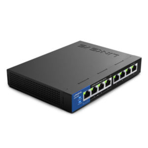 Linksys LGS108P 8-Port Business Desktop Gigabit PoE+ Switch front view