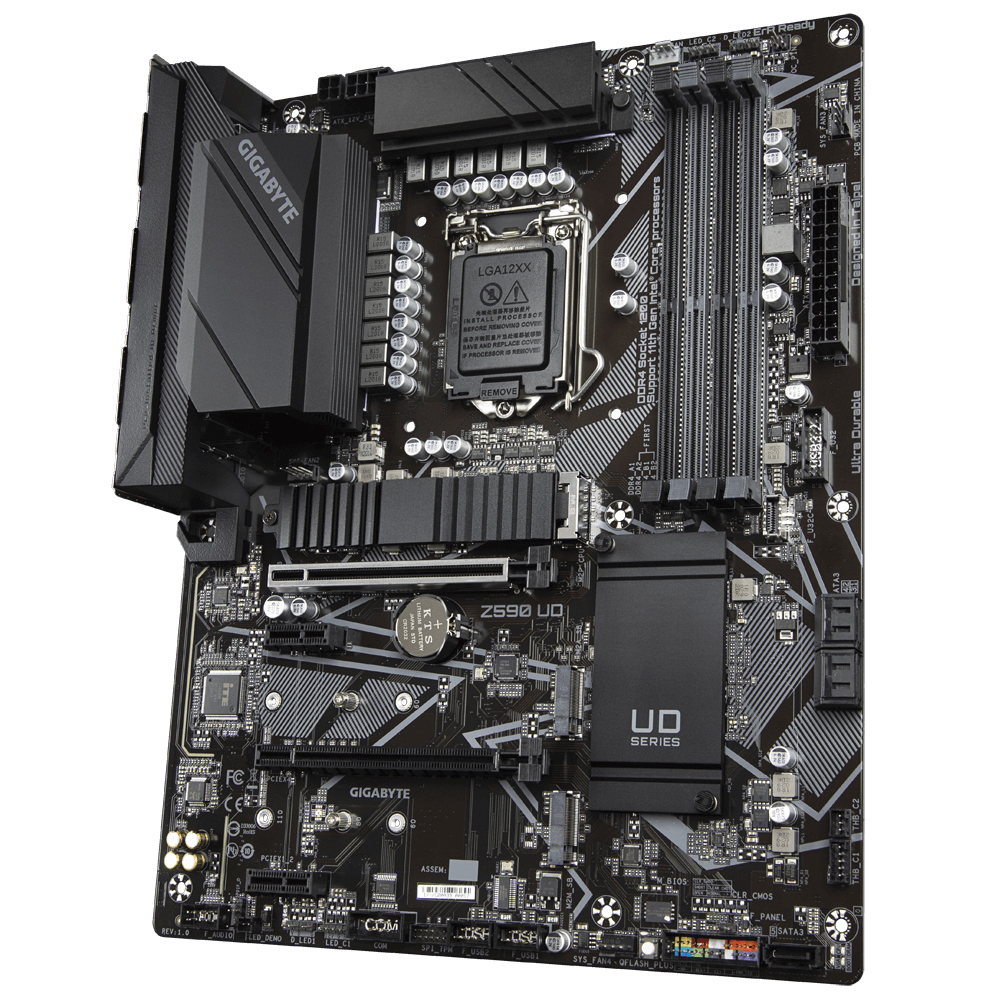 GIGABYTE Z590 UD WIFI FCLGA 1200 ATX MOTHERBOARD FOR Intel? Core? PROCESSORS - Image 3