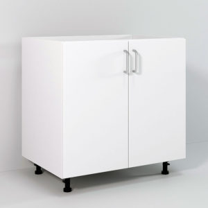 Base Cabinet 2 Door BC-6-800 Lacquer high-gloss finish kitchen storage unit