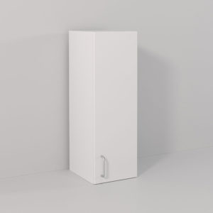 Wall Cabinet 1 Door WC-3-300 Lacquer high-gloss vertical storage unit for kitchen or bathroom
