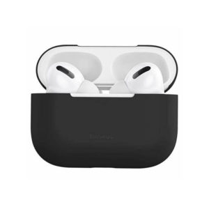 A sleek and ultra-thin Baseus Silica Gel Case for Pods in a protective silicone material.