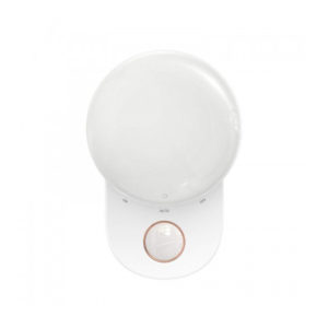 Baseus Full Moon motion sensor night light in white mounted on a wall