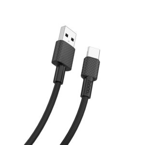 A high-quality HOCO USB to Type-C cable for fast charging and data syncing.