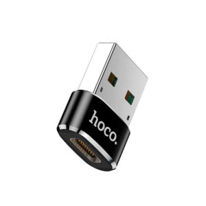 Hoco UA6 USB to Type-C converter adapter for fast data transfer and charging