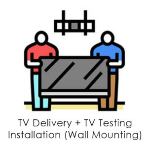 Installation Charges TV Wall Mounting + Delivery +Testing