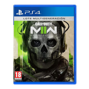 A physical copy of the Call of Duty: Modern Warfare II game case for PlayStation 4.