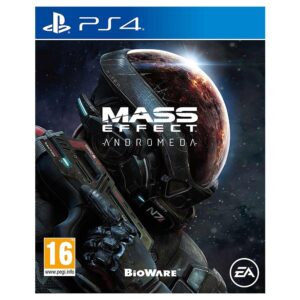 Physical game case for Mass Effect Andromeda on PlayStation 4
