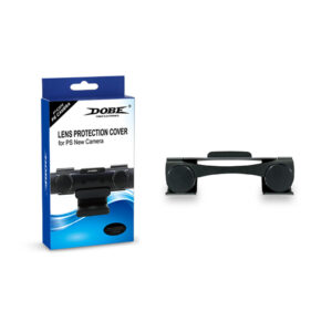 A black DOBE TP4-830 PS4 camera lens cover designed to protect the new version PS4 camera lens.