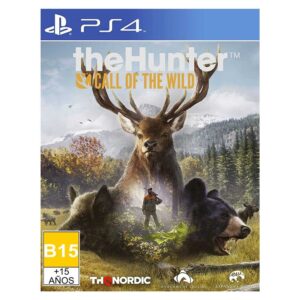 The Hunter Call Of The Wild PS4 game cover art featuring a hunter in a forest landscape.