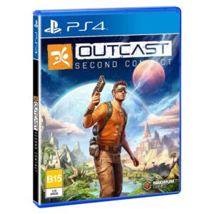The official game cover art for Outcast Second Contact on PlayStation 4