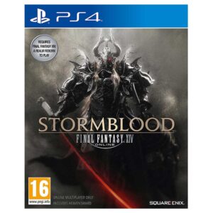 Final Fantasy XIV Stormblood game cover art for PlayStation 4