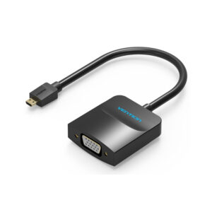 Vention Micro HDMI to VGA converter with audio and power ports