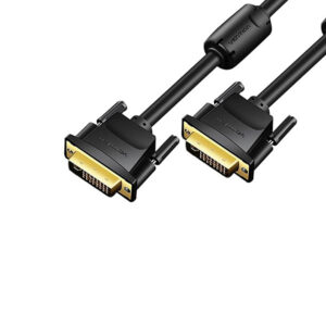 Vention DVI (24+1) Male to Male 2M cable in black color