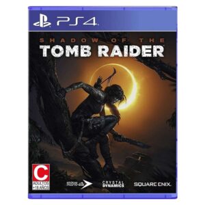 Shadow of the Tomb Raider PS4 game case art featuring Lara Croft