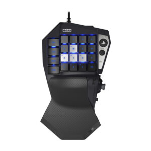 HORI Tactical Assault Commander mechanical keypad for PS5, PS4, and PC gaming setup
