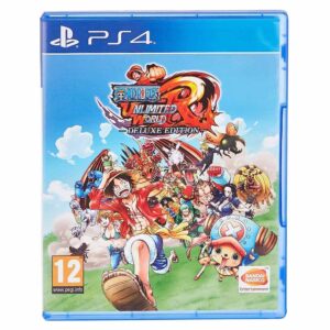 One Piece Unlimited World Red Deluxe Edition game case for PlayStation 4