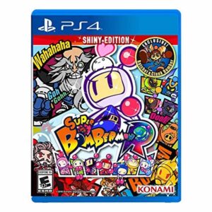 Super Bomberman R Shiny Edition game case for PlayStation 4
