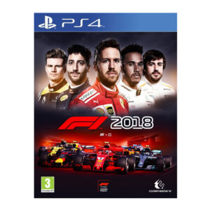 F1 2018 PS4 Standard Edition game box art
