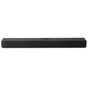 Harman Kardon Citation Multibeam 700 sound bar in black viewed from the front