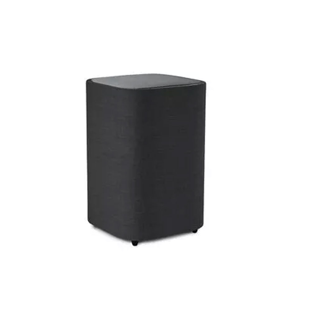 Harman Kardon Citation Sub S wireless subwoofer in black viewed from the front