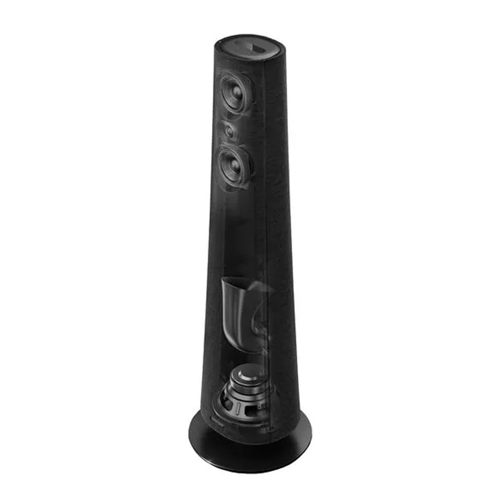 Harman Kardon Citation Tower Floorstand Speaker - Black - Image 2