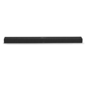 Harman Kardon Citation Soundbar in black featuring a sleek, modern design for home theater systems.