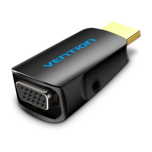 Vention HDMI to VGA converter with 3.5mm audio port for video and sound output