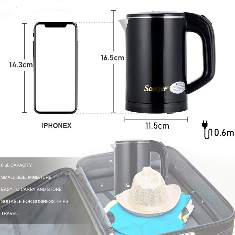 Sonifer Electric Kettle 0.6L SF-2058 - Image 2