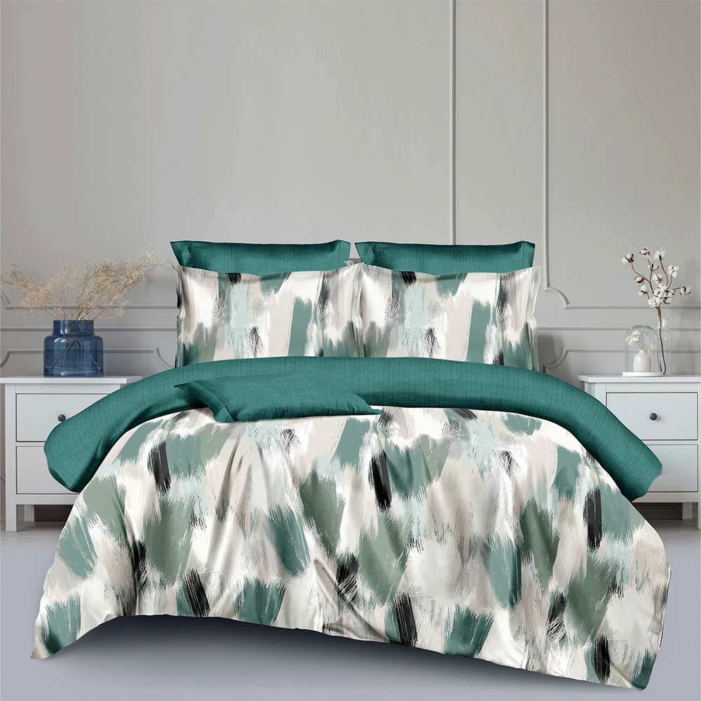 French Home Bedsheet Set (Double) - No 05 7 Pcs Set