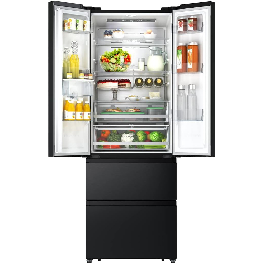 Hisense 485L Refrigerator Black- RF632N4WFE - Image 4