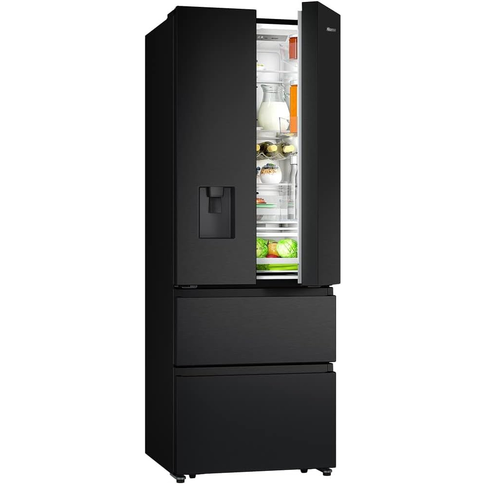 Hisense 485L Refrigerator Black- RF632N4WFE - Image 3