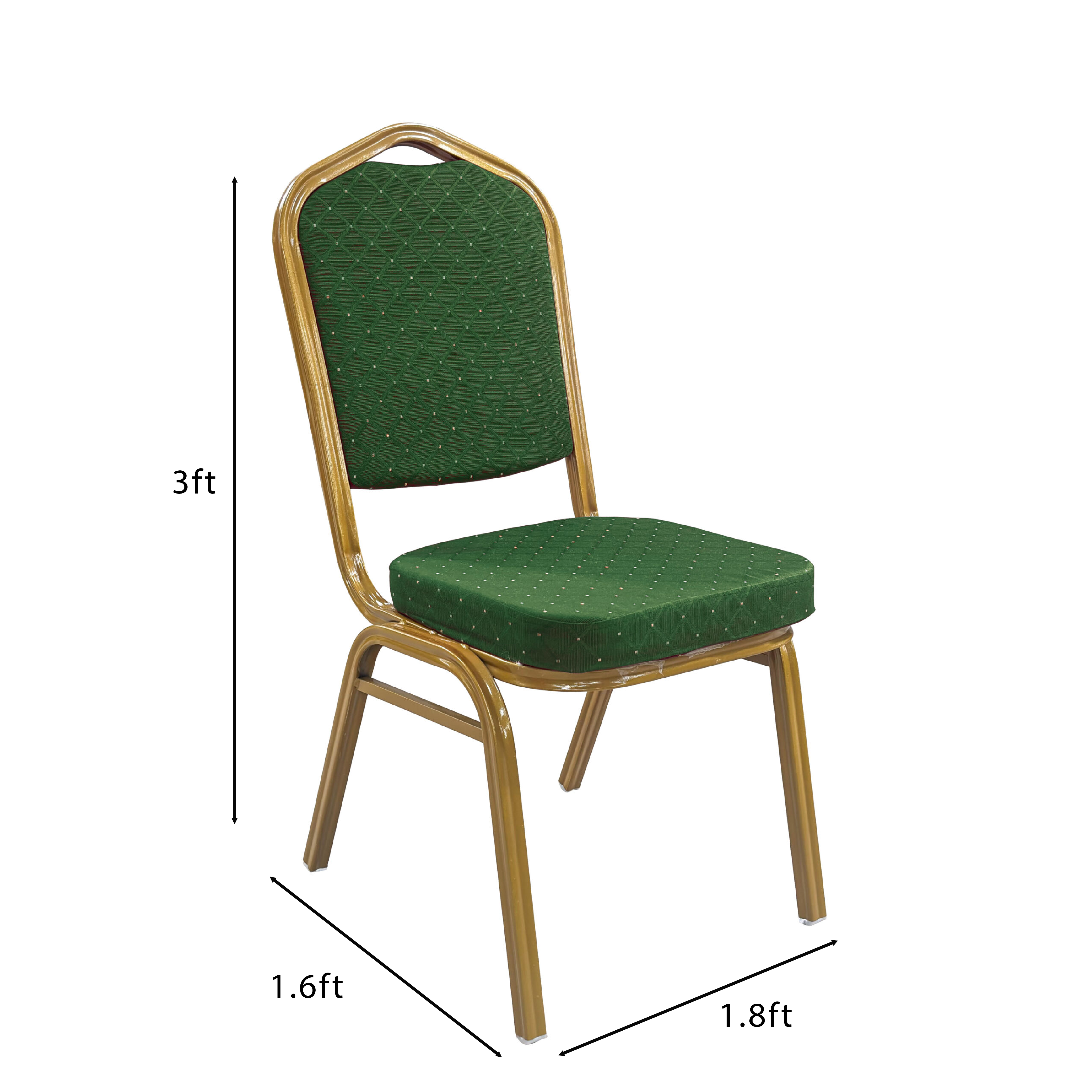 Banquet Chair Green - Image 3